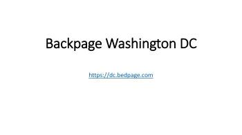 bedpages dc